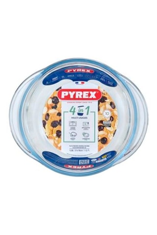 Cocotte con coperchio in vetro borosilicato In - 1 l