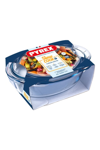Cocotte con coperchio in vetro borosilicato Slow Cook - 4,1 l