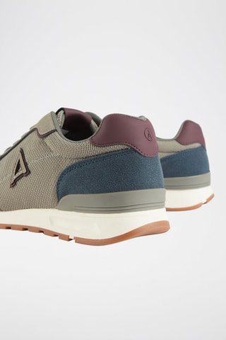 Sneakers in pelle - Grigio