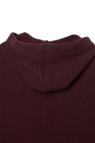 Felpa con cappuccio - Rosso