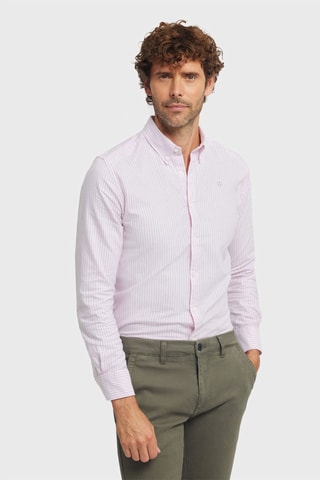 Camicia regular - Rosa