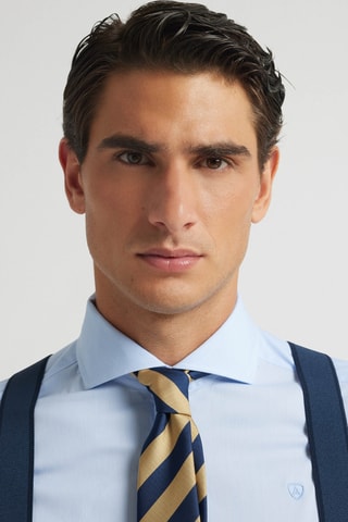 Camicia regular - Celeste