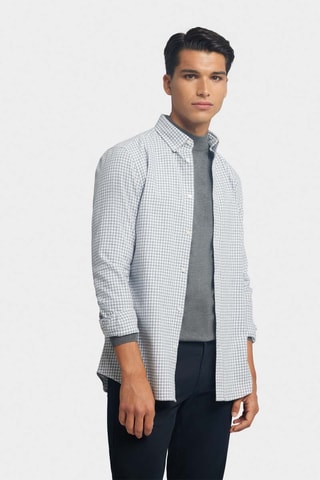 Camicia regular - Grigio