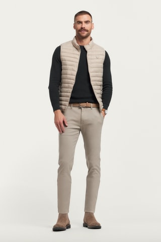 Piumino senza maniche - Beige