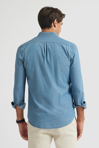 Camicia in jeans - Blu