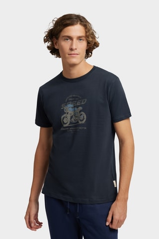 T-shirt regular - Navy
