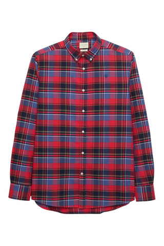 Camicia regular - Rosso