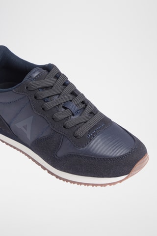 Sneakers in pelle scamosciata - Navy