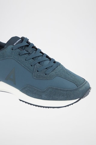 Sneakers in pelle scamosciata - Blu