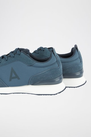 Sneakers in pelle scamosciata - Blu