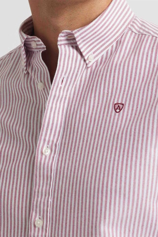 Camicia regular - Rosso