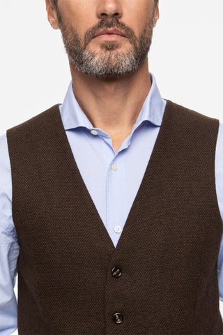 Gilet da completo - Marrone