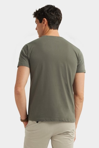 T-shirt regular - Grigio scuro