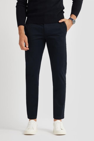 Pantaloni chino slim - Navy