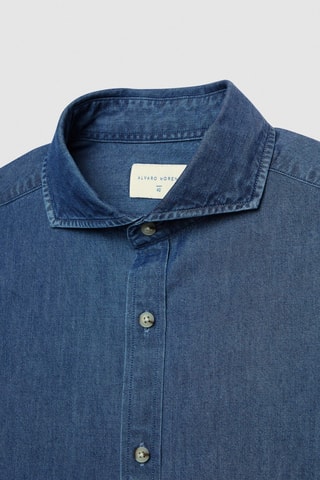 Camicia in jeans - Blu