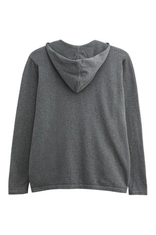 Felpa con cappuccio - Grigio