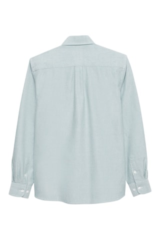 Camicia in cotone bio - Azzurro