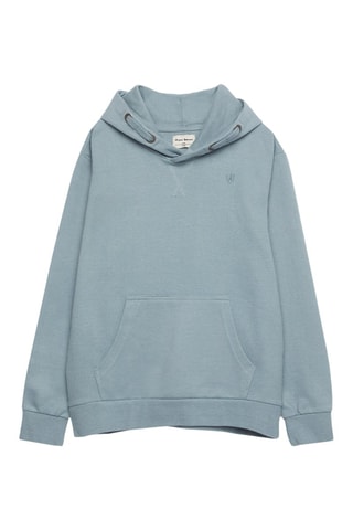 Felpa con cappuccio - Blu