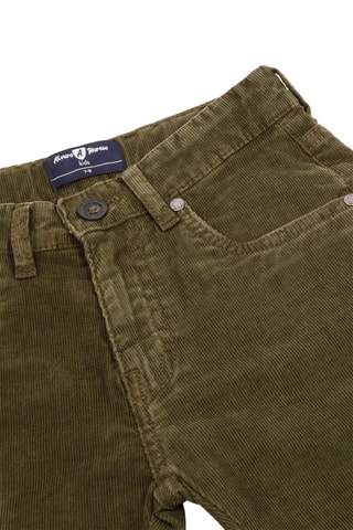 Pantaloni in velluto - Verde