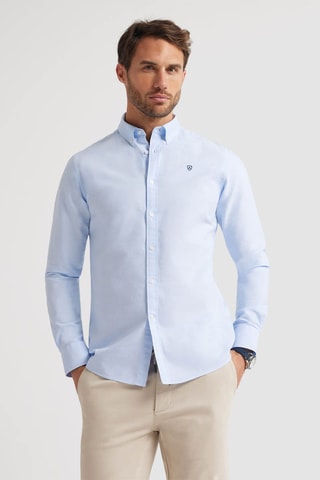 Camicia regular - Blu