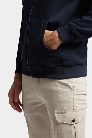 Felpa con cappuccio - Navy