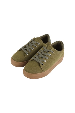 Sneakers in pelle - Verde