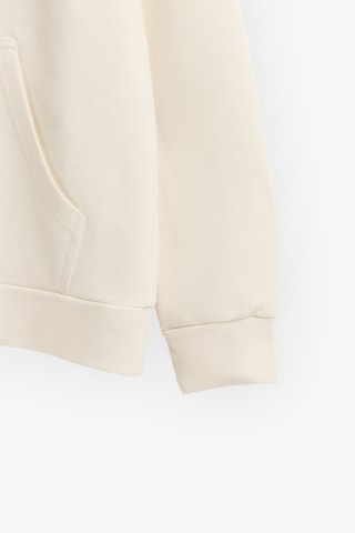 Felpa con cappuccio - Bianco