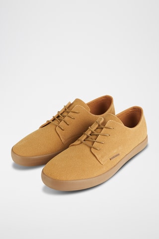 Sneakers in pelle scamosciata - Marrone