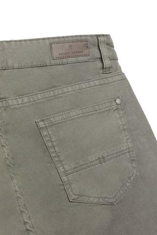 Pantaloni slim - Verde