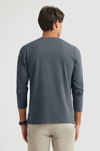 T-shirt regular - Blu
