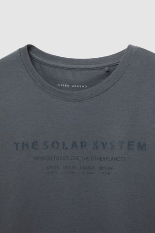 T-shirt regular - Blu