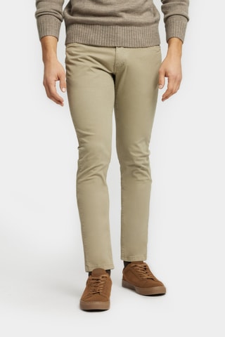 Pantaloni slim - Taupe