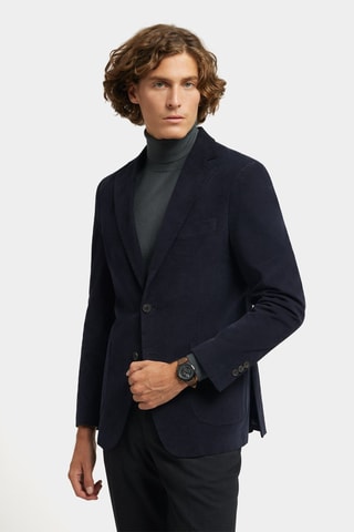Giacca in velluto - Navy
