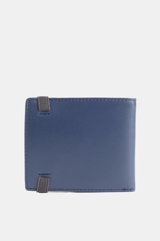 Portafoglio in pelle - Navy