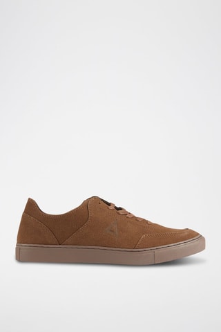 Sneakers in pelle scamosciata - Marrone