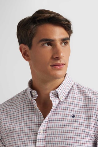 Camicia regular - Rosso