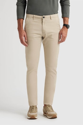 Pantaloni chino slim - Beige