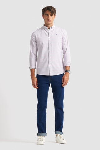 Camicia regular - Bianco