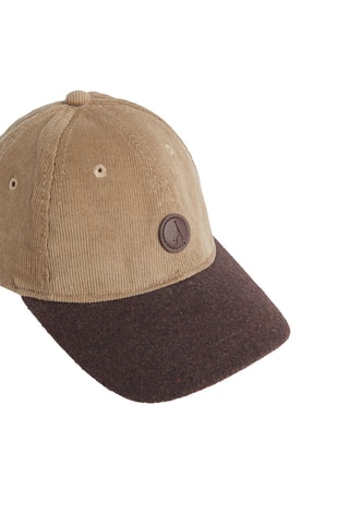 Cappellino in velluto - Beige
