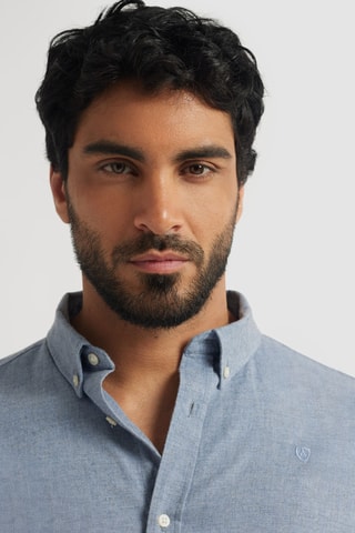Camicia regular - Blu