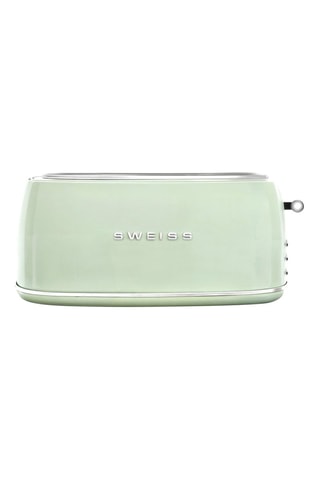 Tostadora vintage Verde - 1500 W - 2 ranuras