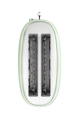 Tostadora vintage Verde - 1500 W - 2 ranuras