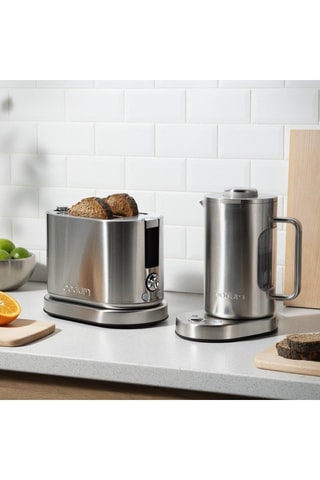 Roestvrijstalen en Borosilicaatglazen Waterkoker Bistro - 1 l - 2000W