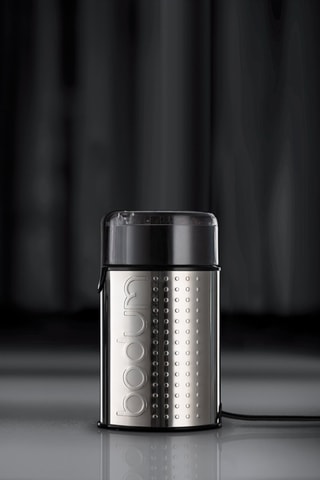 Elektrische Koffiemolen Bistro 150W - Blauw en zilverkleurig