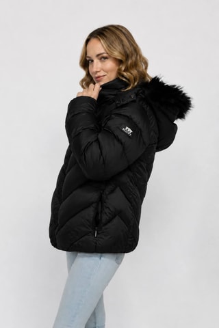 Anorak con capucha Sofia - Negro