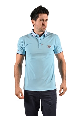 Polo regular fit Tinek - Celeste