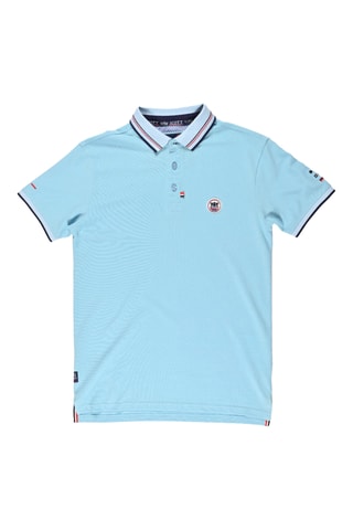 Polo regular fit Tinek - Celeste