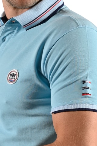 Polo regular fit Tinek - Celeste