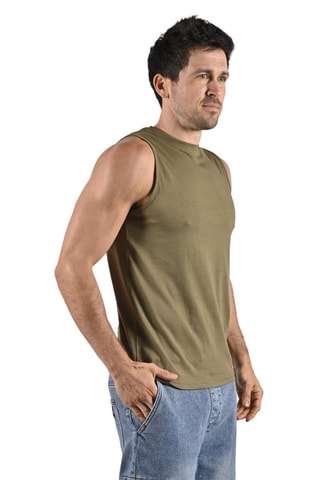 Camiseta de tirantes Tanko - Caqui