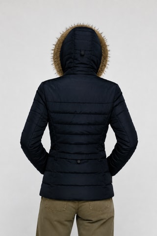 Anorak con capucha Bella - Azul marino